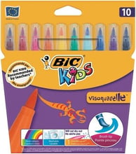 Фломастеры BIC Visaquarelle 10 цветов 10 шт (3270220001553)