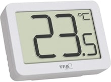 Термометр кімнатний цифровий TFA білий 55х40х15 мм (30106502)