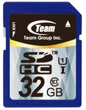Team 32GB SDHC Class 10 UHS-I U1 (TSDHC32GUHS01)