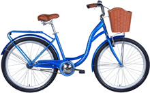 Велосипед 26" Dorozhnik AQUAMARINE 2024 (синій) (OPS-D-26-285)