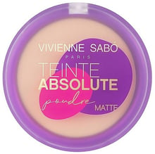 Vivienne Sabo Mattifying Pressed Powder Teinte Absolute Matte 01 Пудра для лица 6g