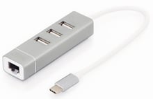 Digitus Adapter USB-C to 3xUSB+Ethernet (DA-70253)