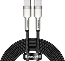 Baseus Cable USB-C to USB-C Cafule Metal 100W 2m Black (CATJK-D01)