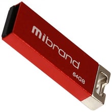 Mibrand 64GB Сhameleon Red USB 2.0 (MI2.0/CH64U6R)