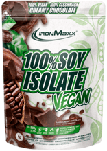 IronMaxx 100% Vegan Soy Protein Isolate 500 g / 16 servings / Шоколад
