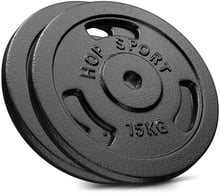 Hop-Sport ELITUM сет із металевих дисків 2 х 15 кг