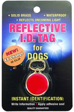 Брелок Coastal ID Tag светоотражающий для адреса на ошейник для собак (45000_DOG)