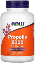 Now Foods Propolis 2000 5:1 Экстракт прополиса 90 капсул