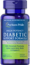 Puritan's Pride Diabetic Support Formula-60 Caplets