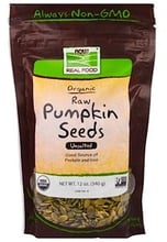 NOW Foods Raw Pumpkin Seeds 340 g