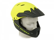 Шлем Author Hot Shot HST X9, 52-54 см, неоново-жёлтый-чёрный