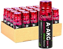 Предтренировочный комплекс OstroVit AAKG Shot 24x80 ml Raspberry Citrus