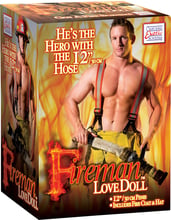 Секс кукла Fireman Love Doll, 30x6 см