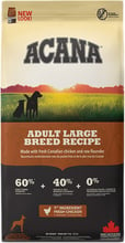 Сухой корм для собак ACANA Adult Large Breed Recipe с мясом цыпленка для крупных и гигантских пород 17 кг (a52117)