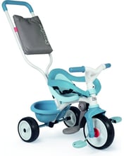 Дитячий триколісний велосипед Smoby 3-в-1 Бі Муві Комфорт, блакитний (740414)