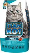 Сухой корм для кошек Пан Кот Рыба 400 г (4820111140497)