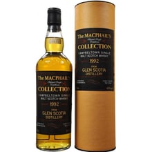 Виски MacPhails Collection Glen Scotia, tube, 1992 (0,7 л) (BW3474)