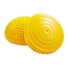 Массажная полусфера для стоп 4FIZJO Balance Pad диаметр 16 см желтая (4FJ0110)