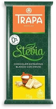 Шоколад Trapa Stevia белый 75 г (DL17569)