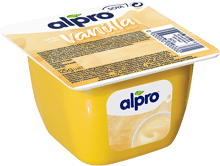Десерт Alpro соевый с ванильным вкусом 125 г (5411188110521)