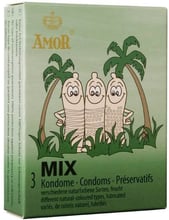 Презервативы Amor Mix, 3 шт.