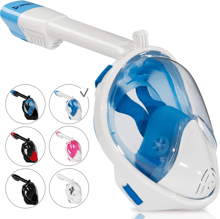 Маска для снорклинга Just Breath Diving Mask S / M Blue + водонепроникний чохол для смартфона в подарунок