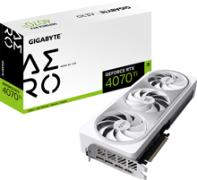 GIGABYTE GeForce RTX 4070 Ti AERO OC V2 12G (GV-N407TAERO OCV2-12GD)