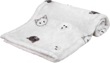 Килимок з мордочками для кішок Trixie Mimi 70х50 см сірий (4011905371689)