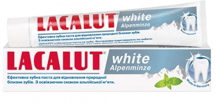 Lacalut White Alpenminze Зубная паста Альпийская мята 75 ml
