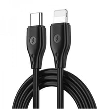 WIWU Cable USB-C to Lightning YQ01 Vigor Series 1.2m Black