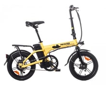 Электрический велосипед Maxxter URBAN PLUS 16" (желто-черный)