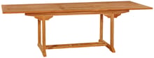 Тиковый стол раскладной прямоугольный Time Eco TE-180T