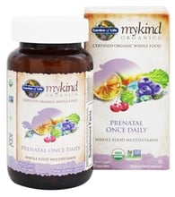 Garden of Life MyKind Organics, Prenatal Once Daily, 90 Vegan Tablets (GOL-11857)
