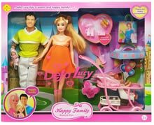 Кукольный набор DEFA Lucy 8088 Happy Family (8088-4)