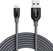 ANKER USB Cable to Lightning Powerline+ V2 3m Space Grey (A8123HA1)
