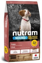 Сухой корм для щенков Nutram Sound BW с курицей и цельными яйцами 20 кг (S2_(20kg))