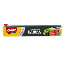 Пленка для пищевых продуктов Chisto с безопасным ножом 100 м (4823098412458)