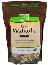 NOW Foods Raw Walnuts 340 g (Волоський горіх)