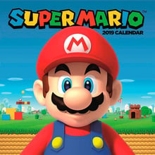 Календарь Pyramid International Super Mario 2019 (C19006)