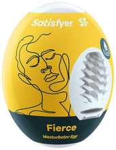Самосмазывающийся мастурбатор-яйцо Satisfyer Egg Fierce (одноразовый, не требует смазки)