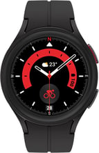 Samsung Galaxy Watch 5 Pro 45mm LTE Black Titanium with Black D-Buckle Sport Band (SM-R925FZKA)