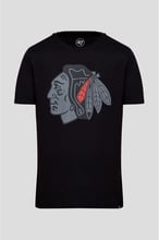 футболка 47 Brand NHL Chicago Blackhawks (548676JK-FS) S черная с принтом