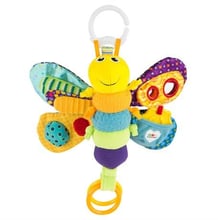 Мягкая игрушка-подвеска Lamaze Бабочка с прорезывателем и пищалкой (L27024)