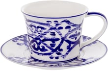 Чашка c блюдцем Lefard Сицилия Блю для чая 2 пр. 220 мл (924-768)