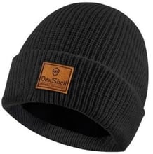 Мужская шапка DexShell Watch Beanie водонепроницаемая черная (DH322BLK)
