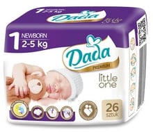Подгузники Dada Premium 1 Newborn 26 шт