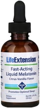 Life Extension Fast-Acting Liquid Melatonin, 2 fl (59 ml) Мелатонин жидкий, быстродействующий