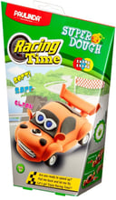 Масса для лепки Paulinda Super Dough Racing time Машинка оранжевая, инерционный механизм PL-081161-3
