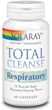 Solaray Total Cleanse Respiratory Очистка органов дыхания 60 вегетарианских капсул