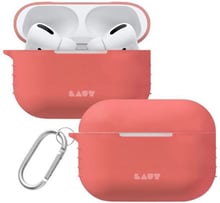 Чехол для наушников LAUT POD Case with Belt Coral Pink (L_APP_POD_P) for Apple AirPods Pro